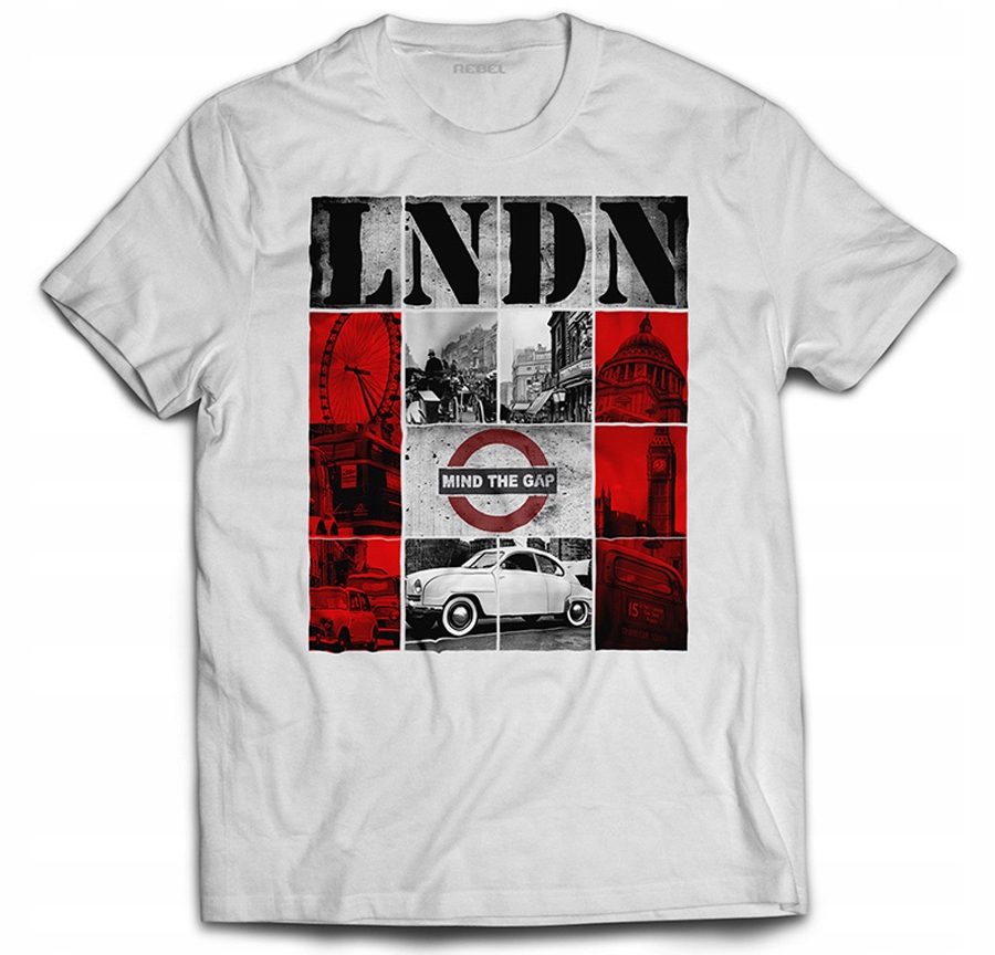 

Koszulka Grafika Prezent Miasto Londyn Metro M