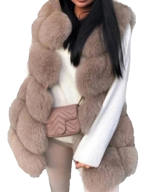 Lux Kamizelka Futro naturalne z Lisa Kolory 46 3XL