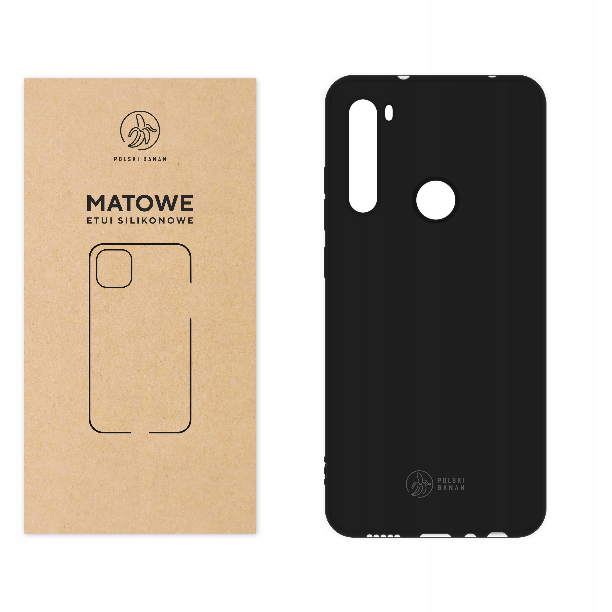 

Etui Matowe do Xiaomi Redmi Note 8 czarne