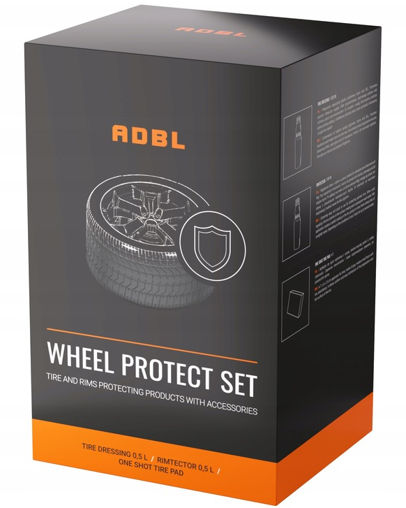 ADBL Wheel Protectant Komplet do Opon i Felg SET Pojemność opakowania 500 ml