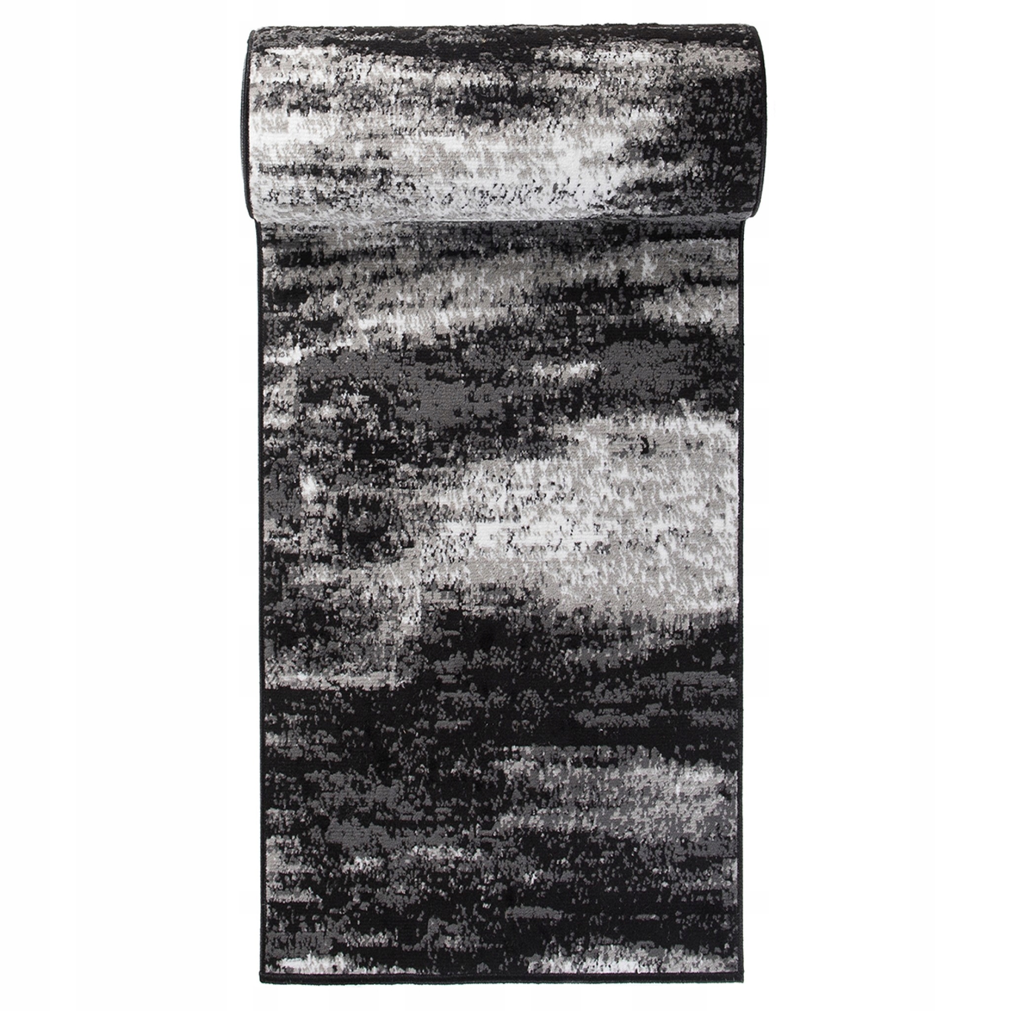 

Chodnik Dywanowy Bcf 80cm Nowoczesny Szary 05d