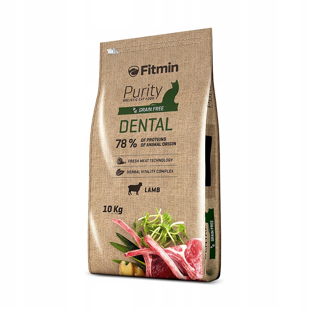 Levně Fitmin Purity Dental krmivo pro kočky 10 kg