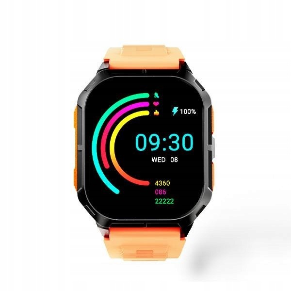 HiFuture chytré hodinky FutureFit Ultra3 oranžové/oranžové (HSSW1OG)