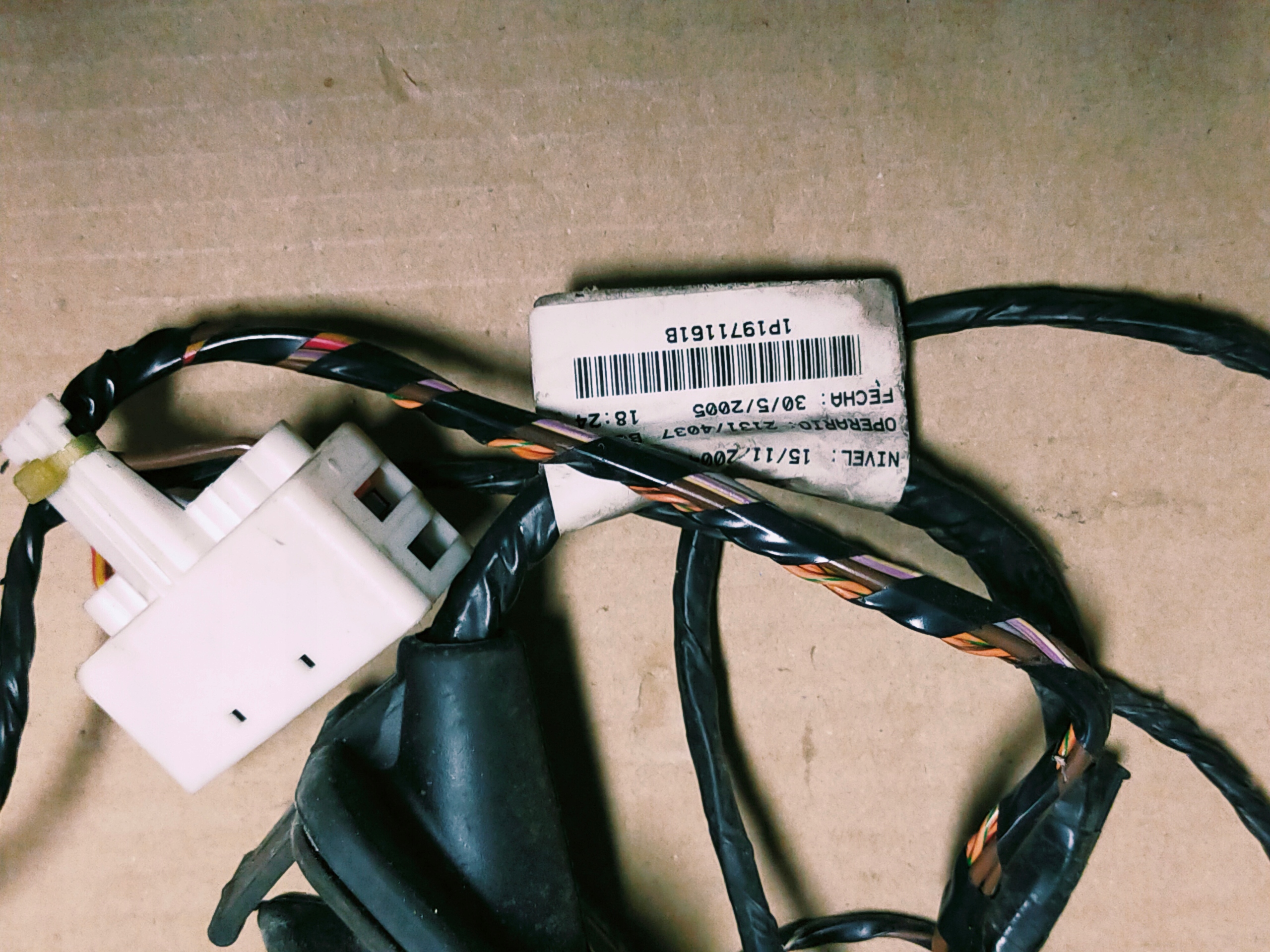 SEAT LEON II bundle wiring door rear part 1P1971161B
