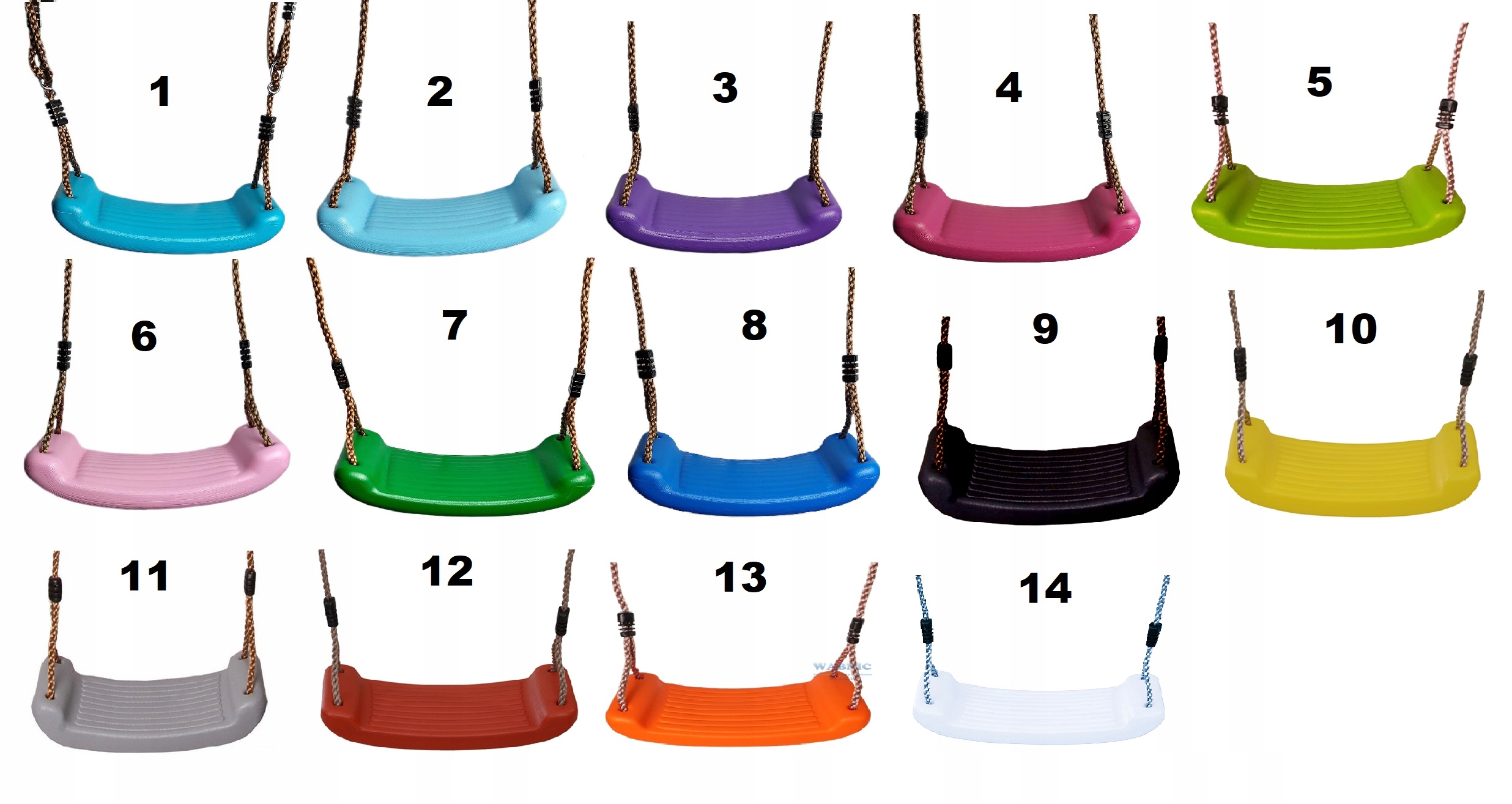 HUŚTAWKA DESKA deseczka siedzisko plastikowe MOCNA