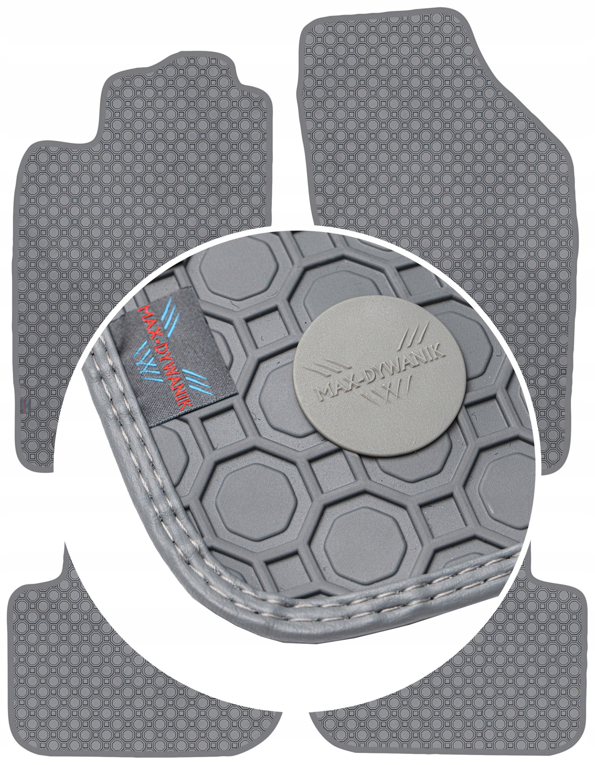 Alfa Romeo 147 2000-2010 Koberce Popielate