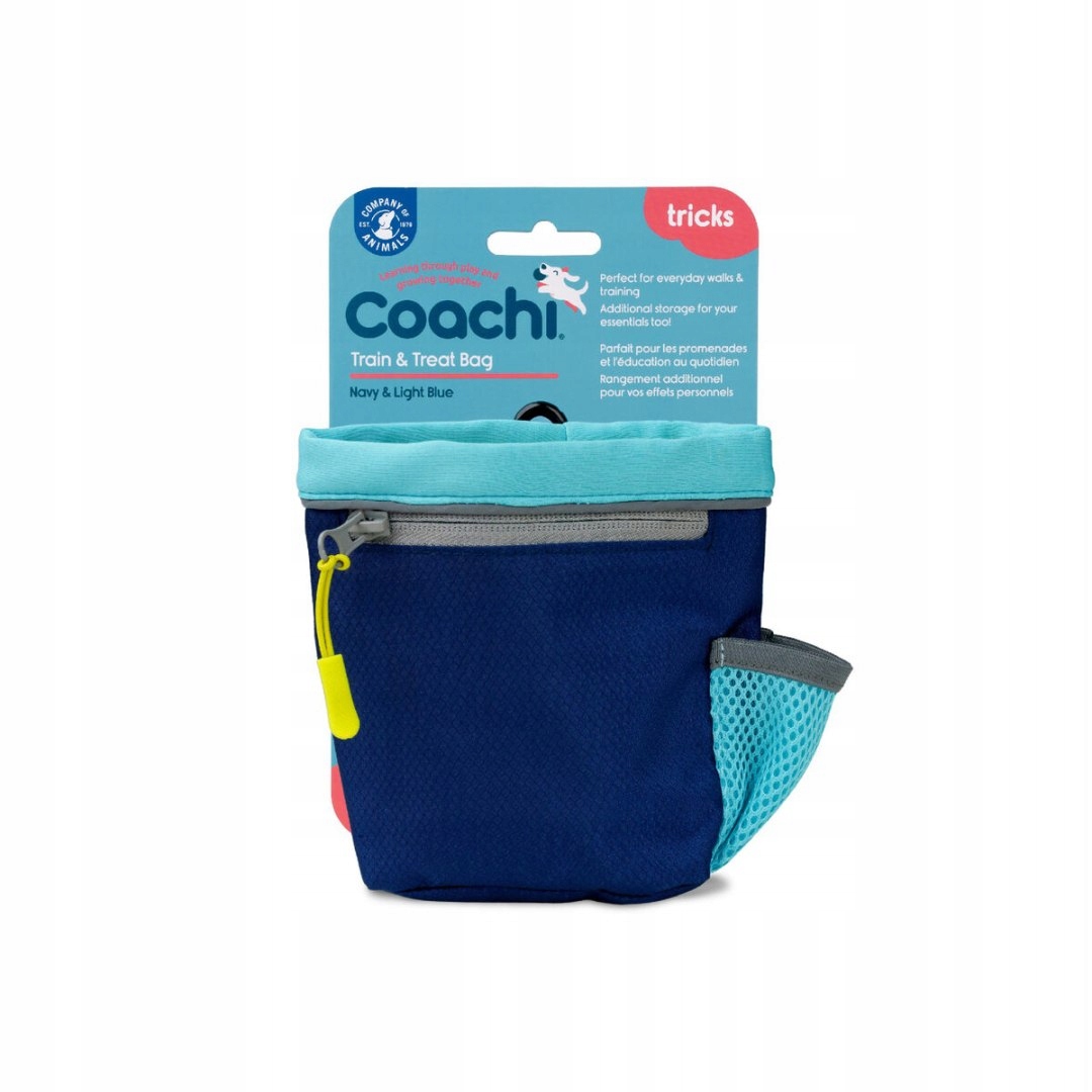 Levně Penál Coachi Train & Treat Modrý