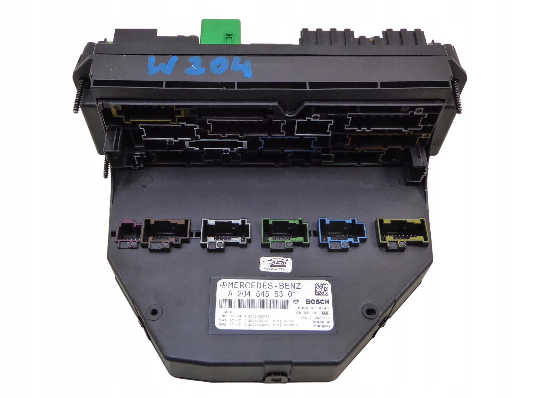 MERCEDES W204 C-KLASA MODUŁ SAM SKRZYNKA