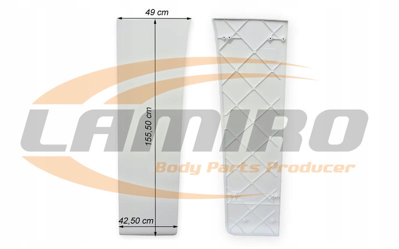 SCANIA R OWIEWKA SPOILER ZA KABINOWY PRAWY LOTKA