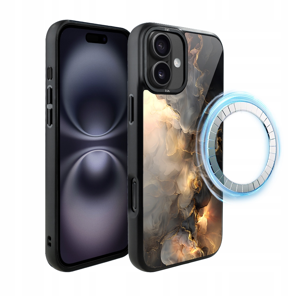 Matný Pouzdro Ibizu DropGuard pro iPhone 16 Plus s MagSafe, barva Stardust