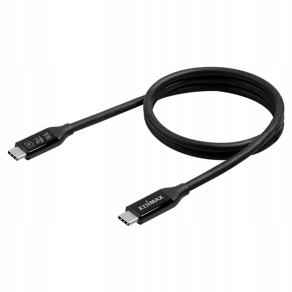 Kabel USB4/Thunderbolt 3 Edimax UC4-010TB V2 1m czarny