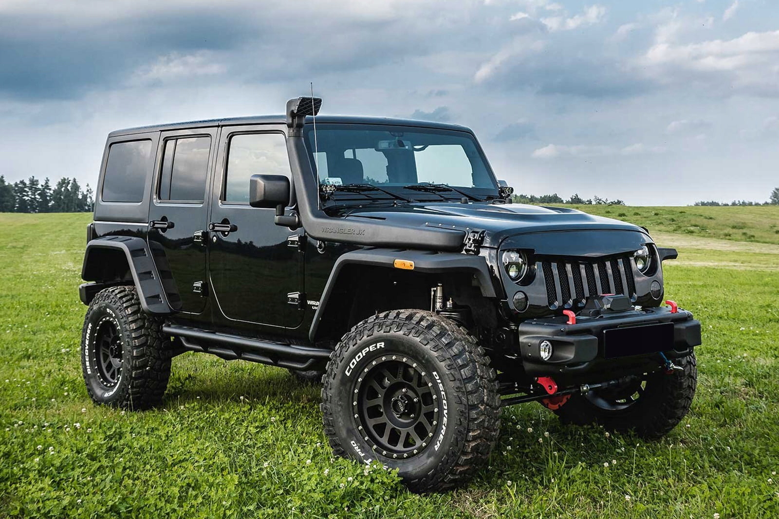 JEEP WRANGLER JK 07-18 GRILL PRZEDNI MODEL BIRD Producent części Inny