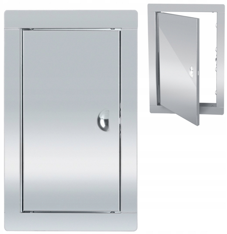 

Drzwiczki Rewizyjne Nierdzewne 15x25 Zatrzask Pl