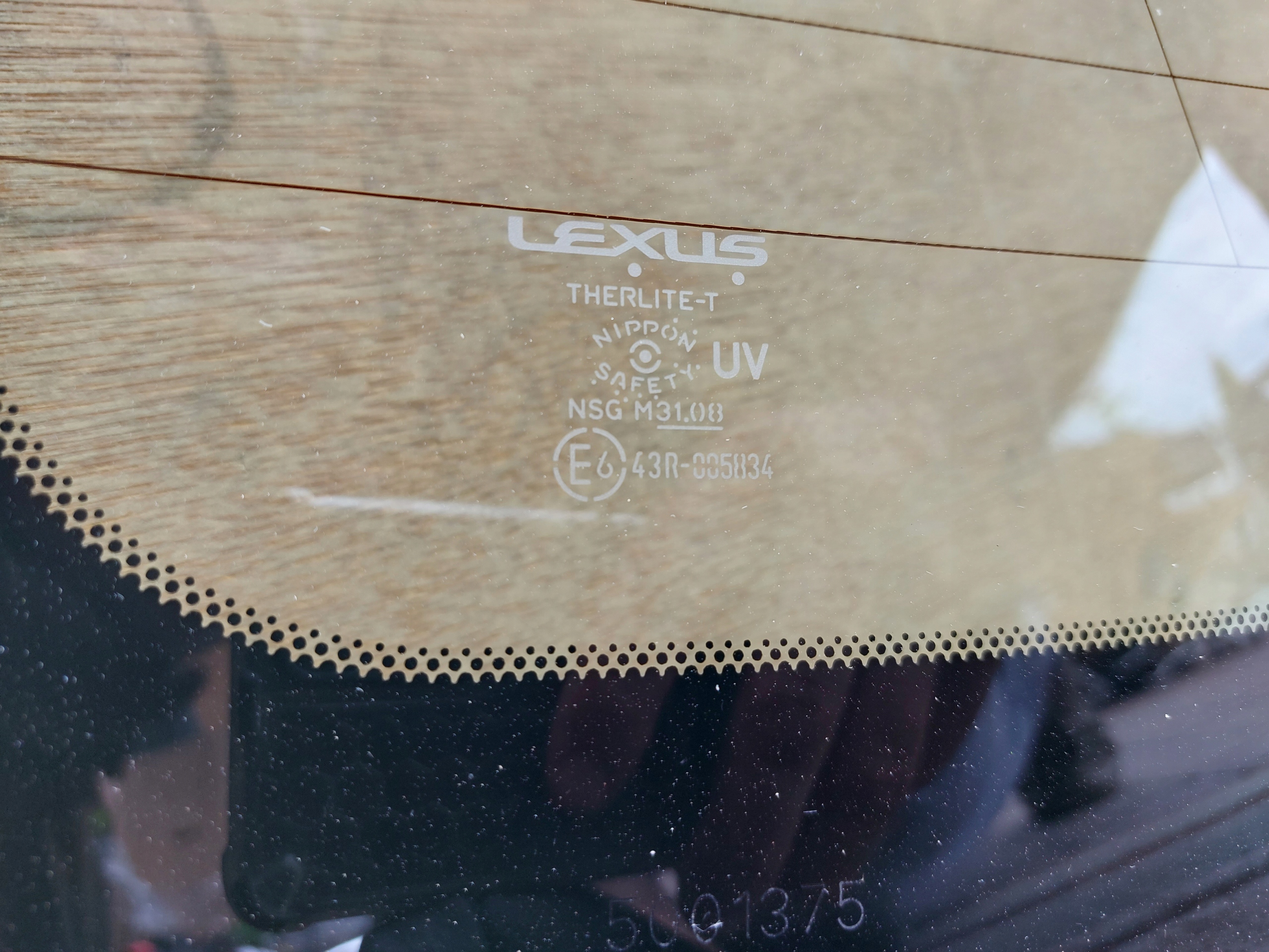 window rear part LEXUS RC F 15r