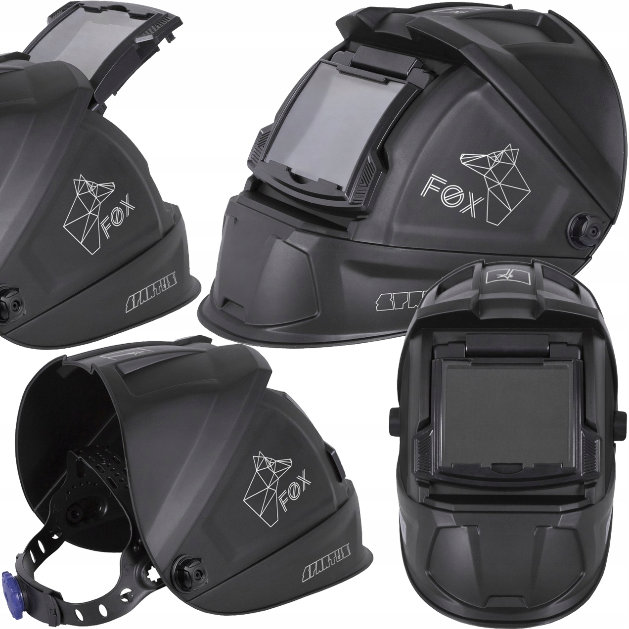 Maska spawalnicza PRZYŁBICA SPARTUS 90x110 FOX