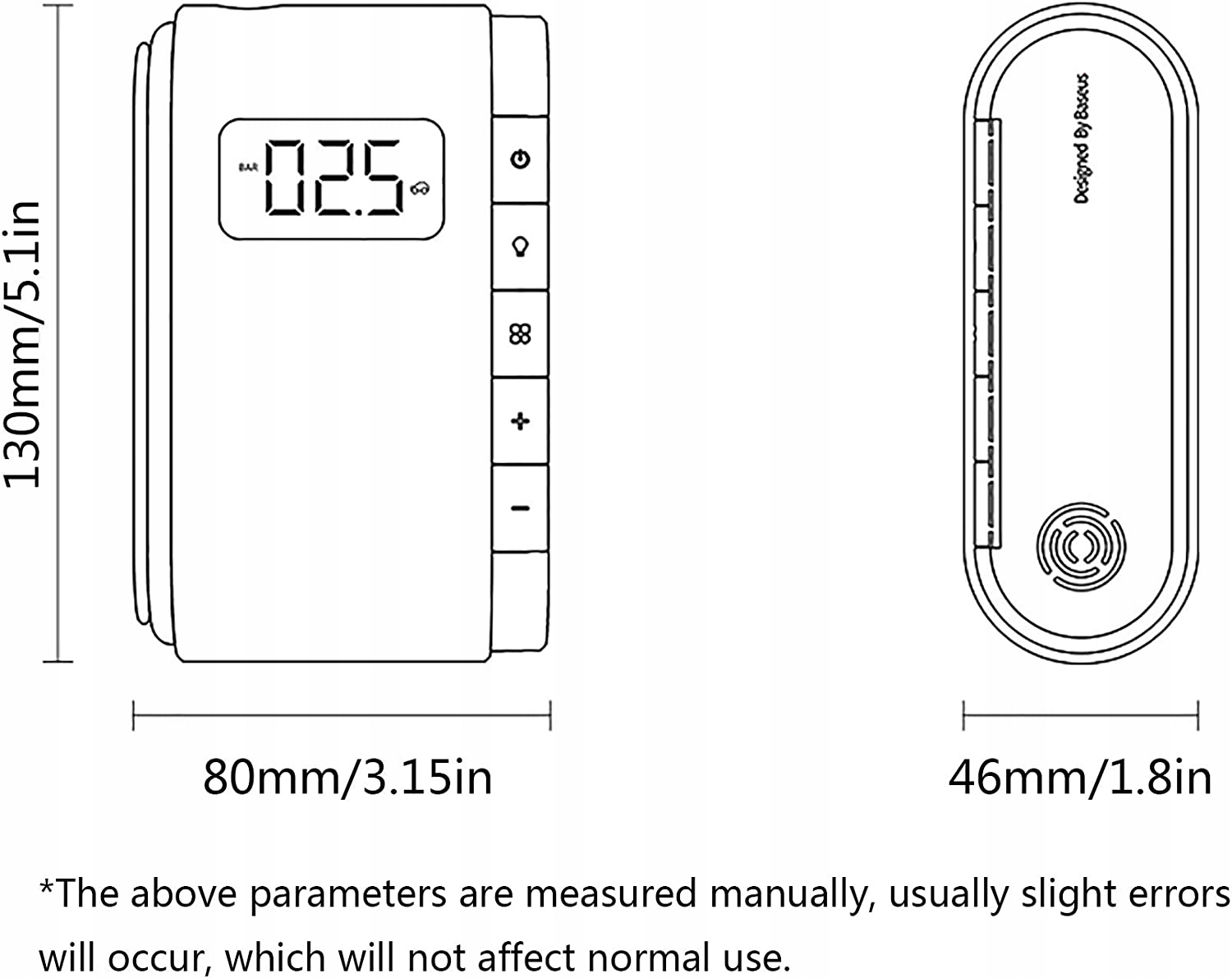adowalna bezprzewodowa przenona 150 PSI Marka bez marki