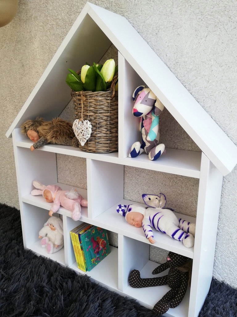 Regał domek mały 85/70/19 dla dzieci Kod producenta RDM0_0035