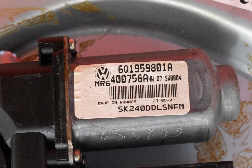 window regulator left front EU 6Q1959801A SKODA FABIA 1 and sedan 99-04