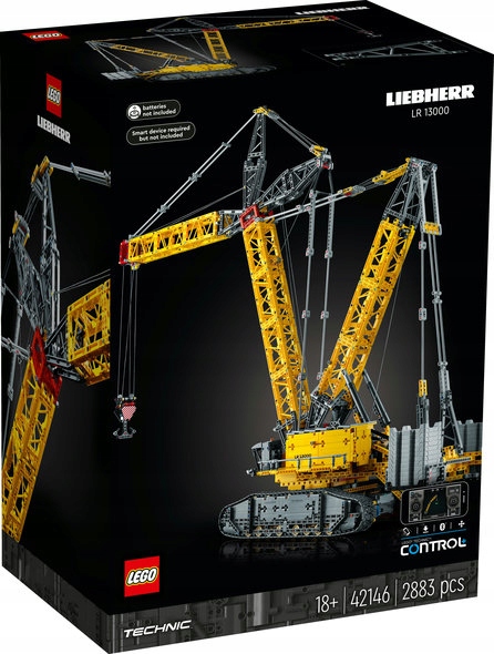 Lego 42146 Technic Pásový Jeřáb Liebherr Lr