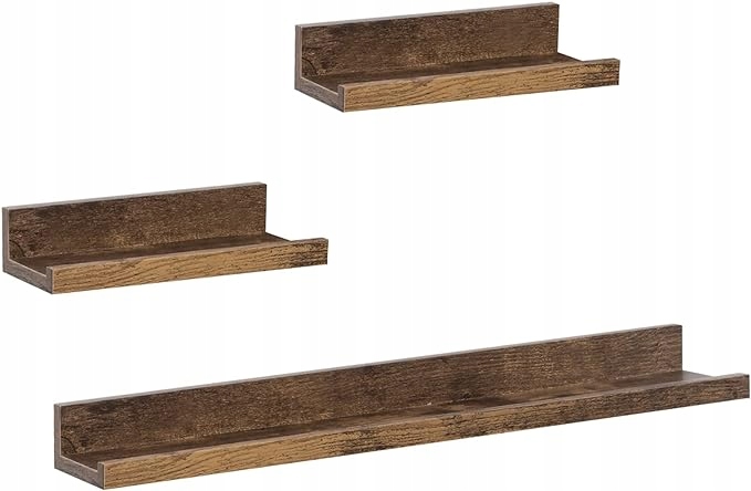 Police Nástěnný regál Sada 3 Polic Woltu RG9491hov