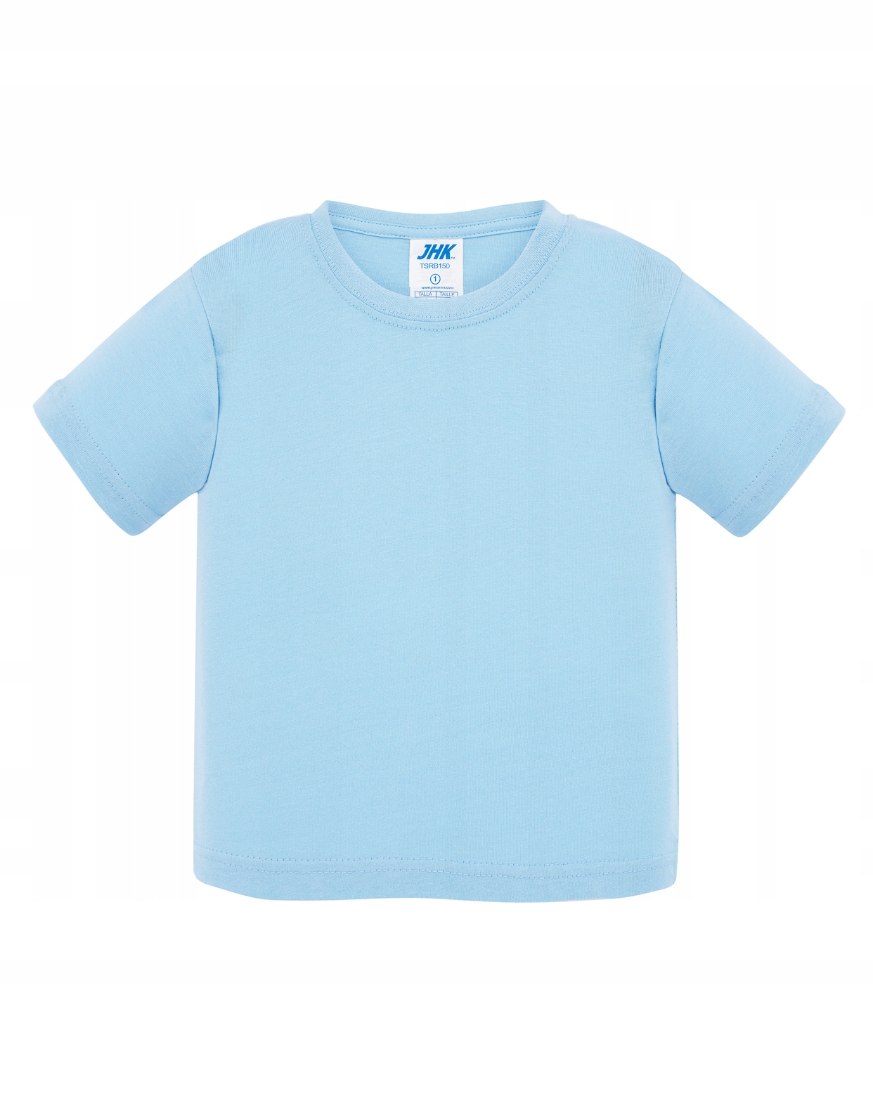 

T-shirt Dziecięcy Koszulka Jhk Niebieska Gładka 1+