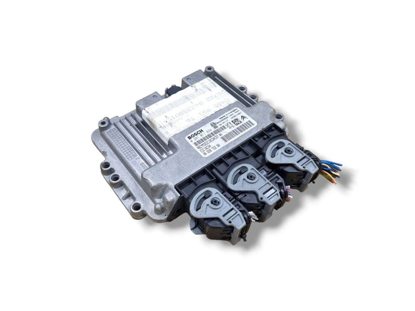 control unit of the engine Peugeot 307 facelift 2006 9662872280