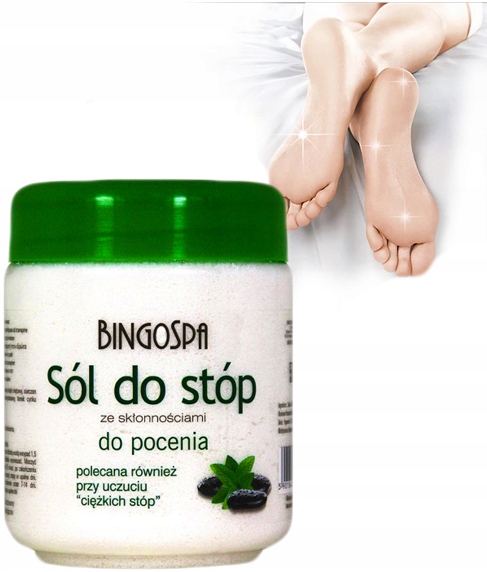 

Bingospa Sól Do Stóp Ze Skłonnościami Do Pocenia