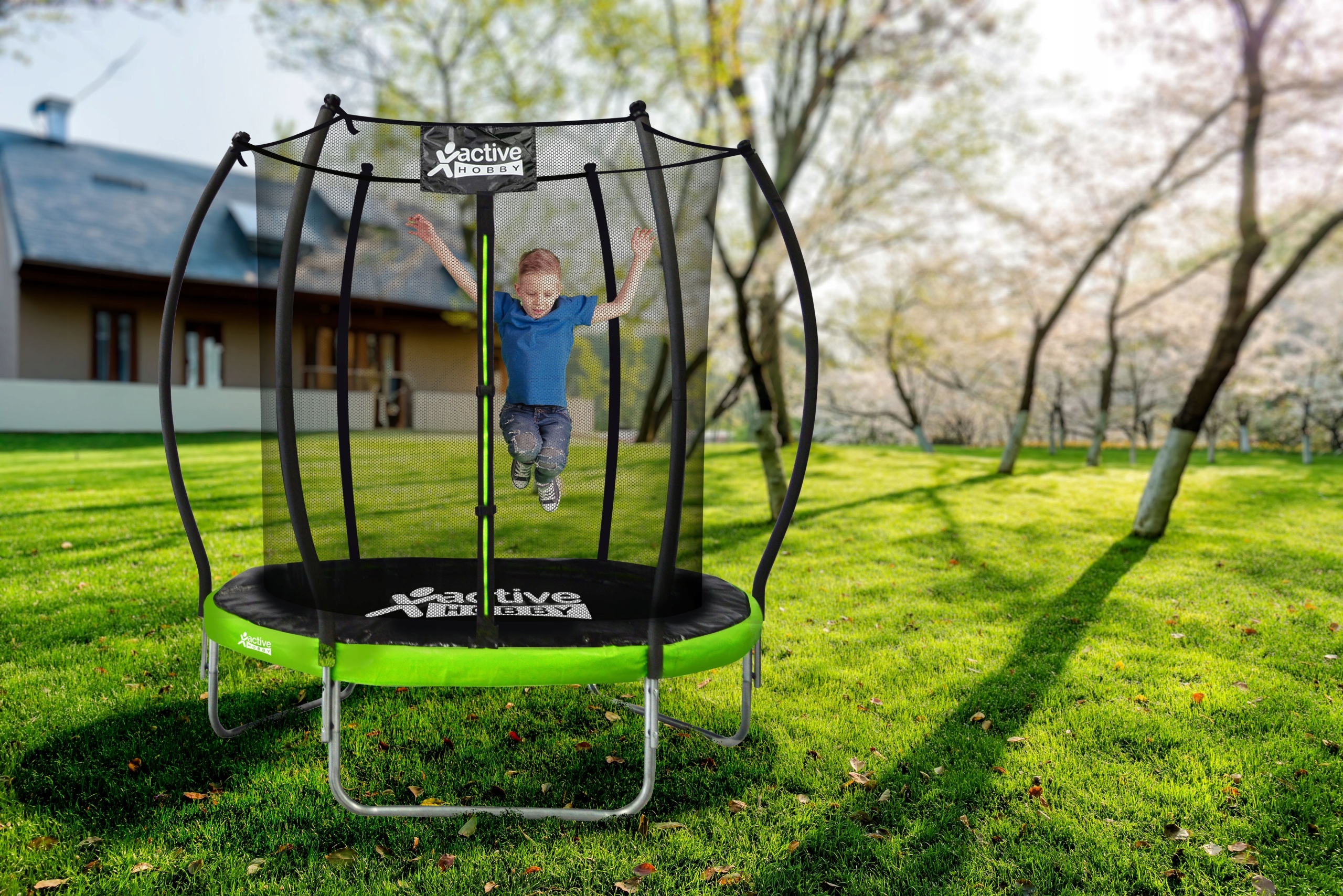 MATA do TRAMPOLINY batut MATA do SKAKANIA 305-312cm 10ft 60 sprężyn Bohater / Bajka brak