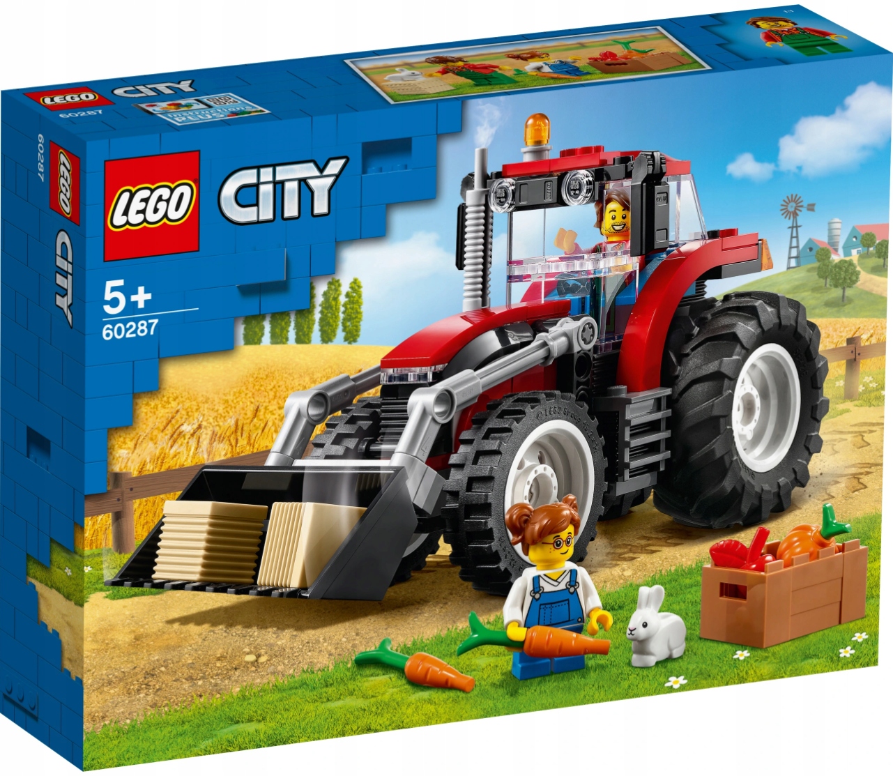 Klocki LEGO CITY 60287 Traktor Ciągnik Rolniczy 5+