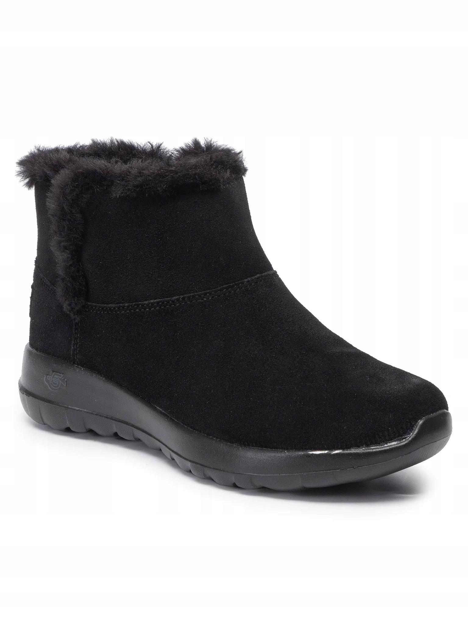 Skechers Kotníkové Boty Černé Zasouvací Kožené Zateplené 40 6IA