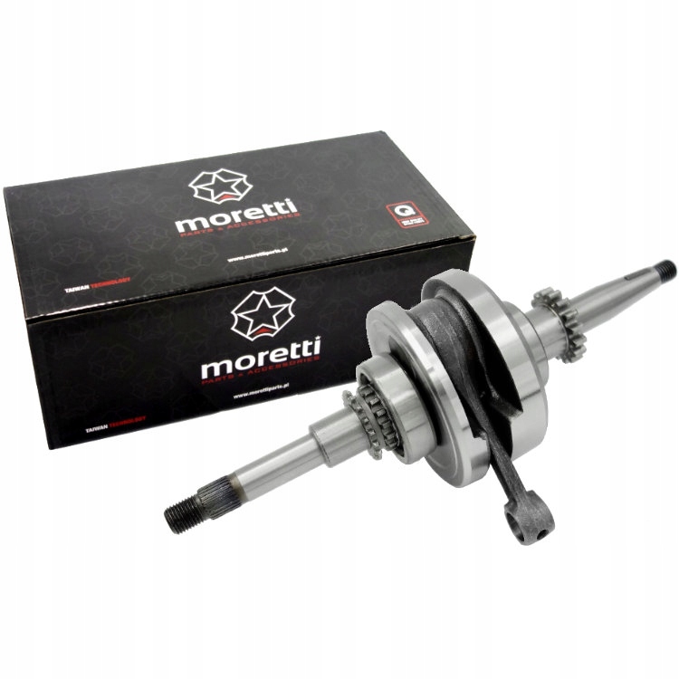Wał Korbowy Moretti skuter 4T Junak Router Romet