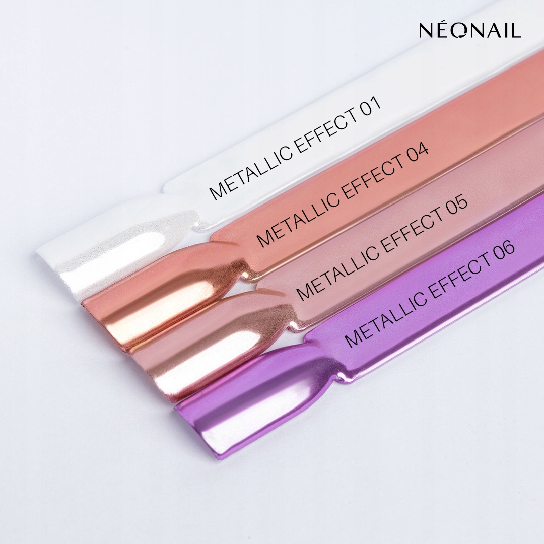 NEONAIL Pyłek do paznokci METALLIC EFFECT 06 Kolor dominujący róże i fiolety