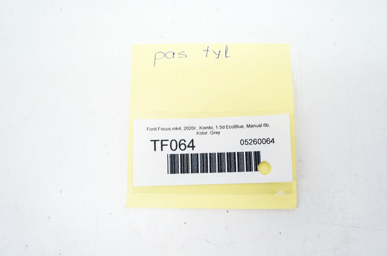 TF064 FORD Focus Mk4 ремень задний универсал