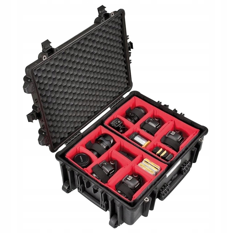 Explorer 5823 Black Ph kufr (58x44x22 cm, 2x přepážky/kolečka/madlo, 10,4kg