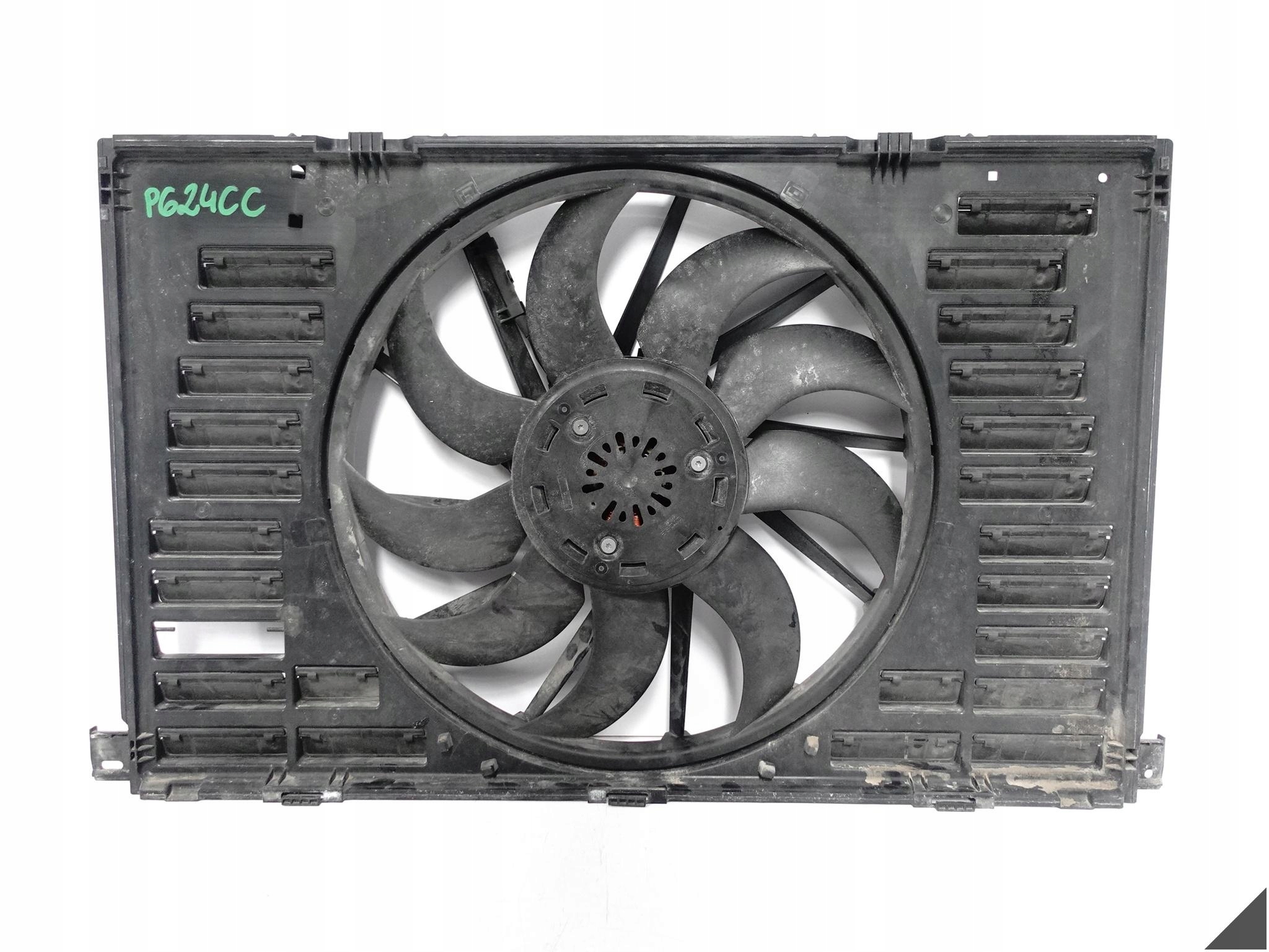 PORSCHE PANAMERA 971 BENTLEY CONTINENTAL GT 3SA ventilátor obal předek