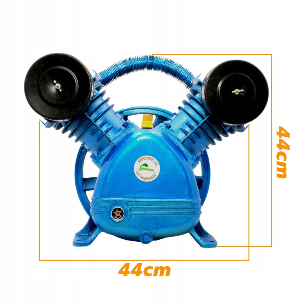 POMPA powietrza Sprężarka Kompresor olejowy 10bar 2090 + rurka z radiatorem Marka Barracuda