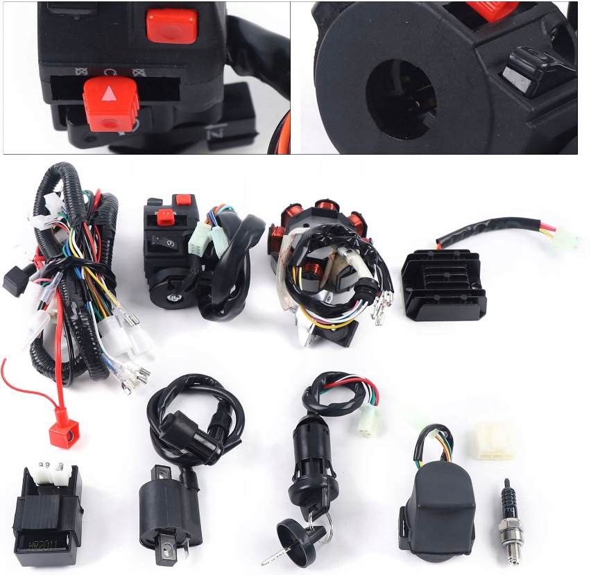 KOMPLETNA WIĄZKA PRZEWODÓW QUAD ATV 150-250 300CC EAN (GTIN) 57410236902586