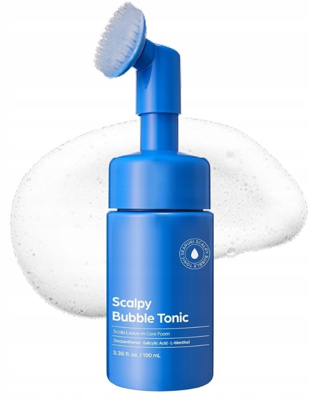 Seapuri Tonikum masážní přístroj 2v1 proti lupům Scalpy Bubble Tonic 100 ml