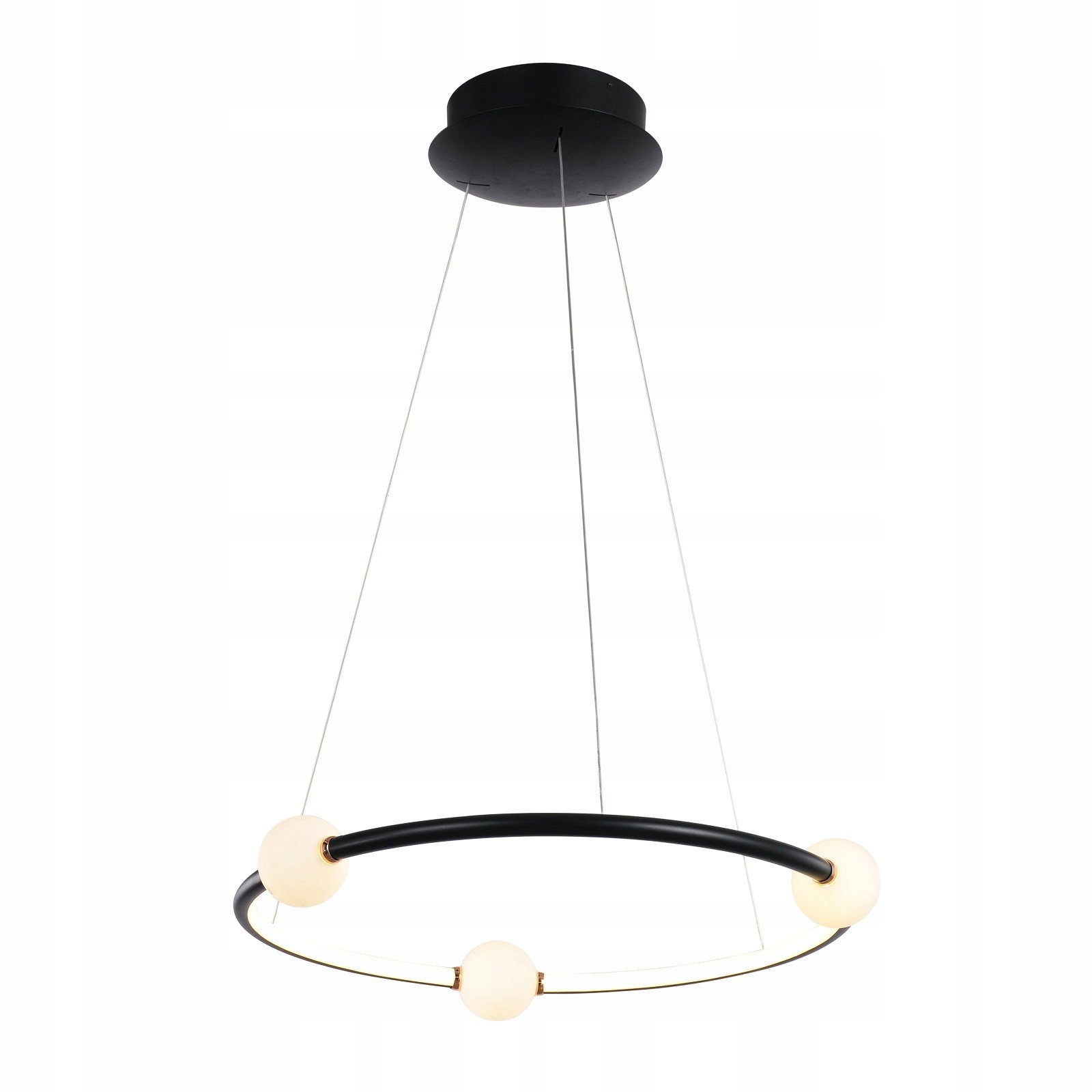 Zwis Sufitowy Lozanna Led Czarny 36W 2100lm Nowoczesny Regulowany Italux