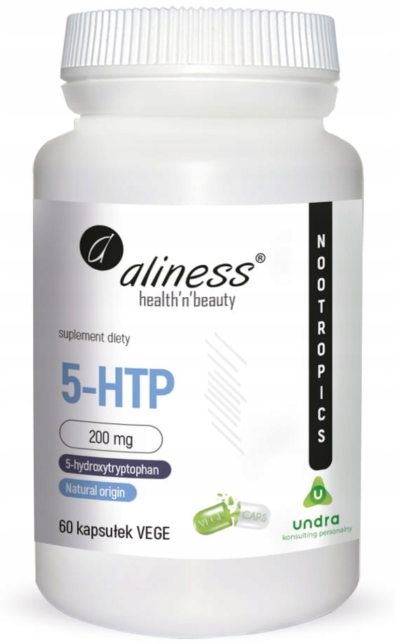 ALINESS 5-HTP 200mg 60kaps стрес нервова система