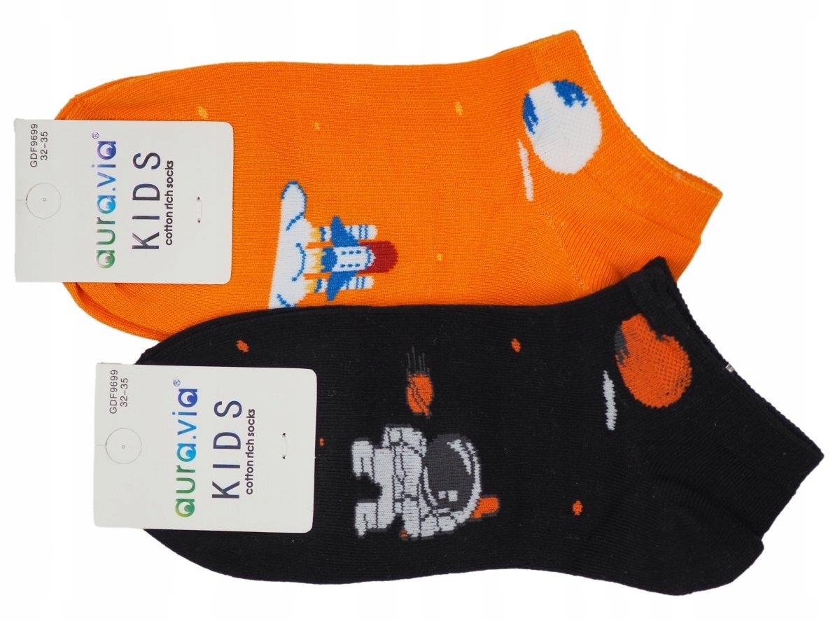 

Stopki chłopięce motyw kosmos 2 szt.28-31 Aura.via