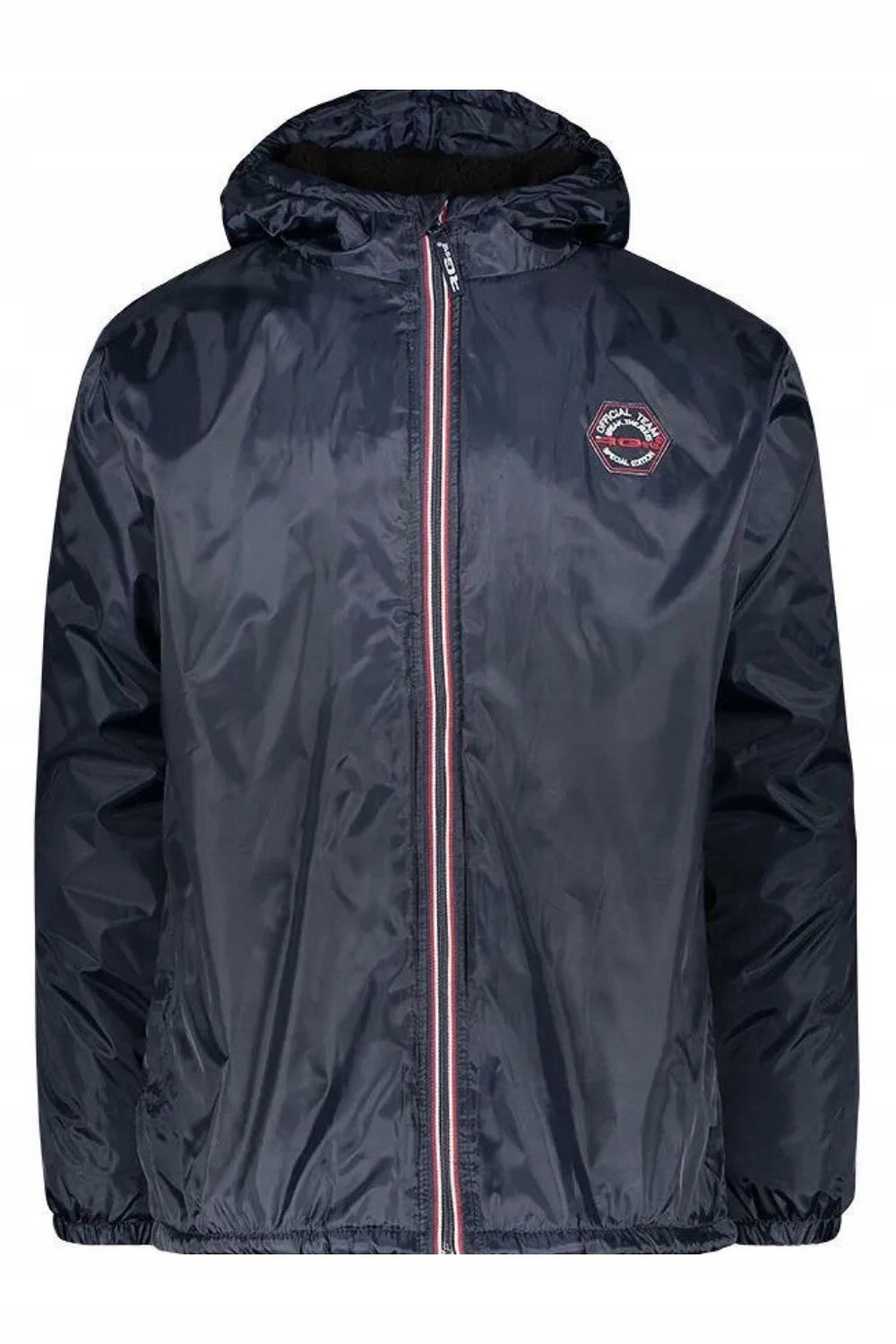 Pánská přechodová bunda RG512 černá s fleecem a kapucí vel. M