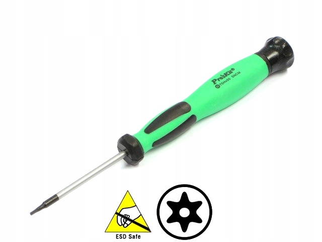 Śrubokręt Torx T15 H z otworem w środku