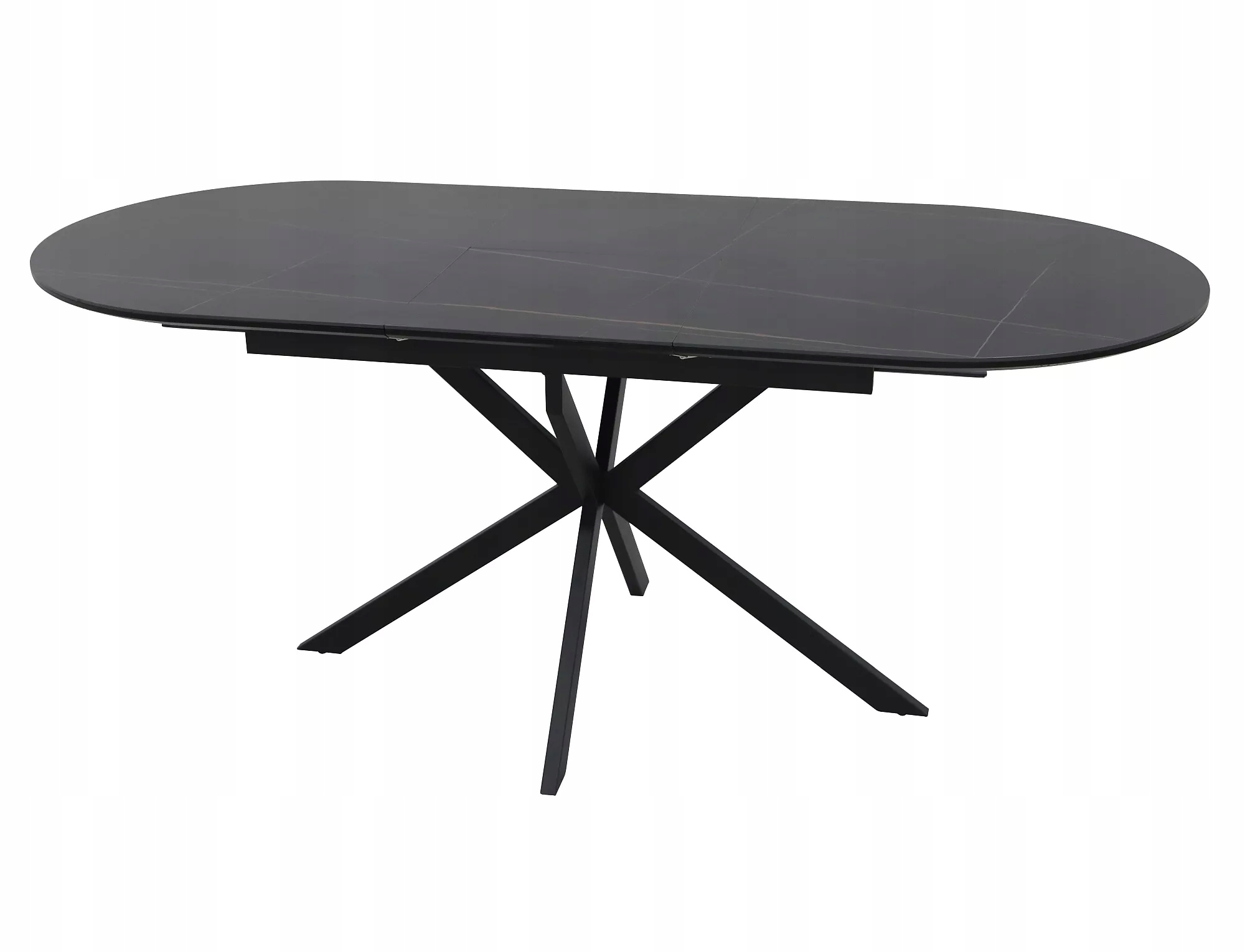 Stół ceramiczny Gaston Ceramic czarny 140(180)x80 rozkładany matowy Signal