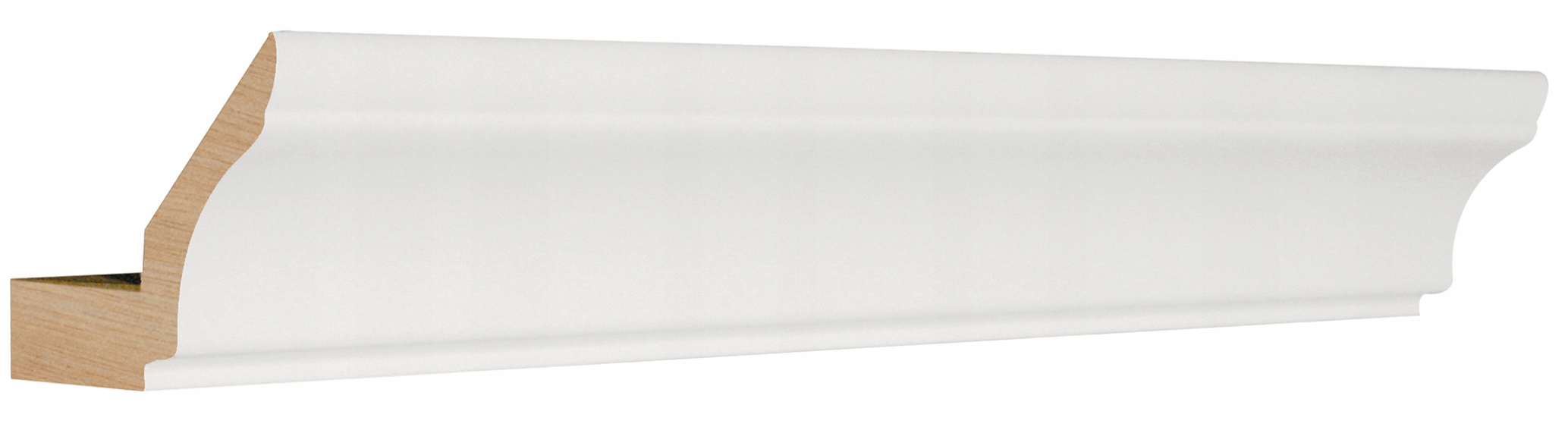 

Listwy wieńczące, cokołowe B2, surowe Mdf 140 cm