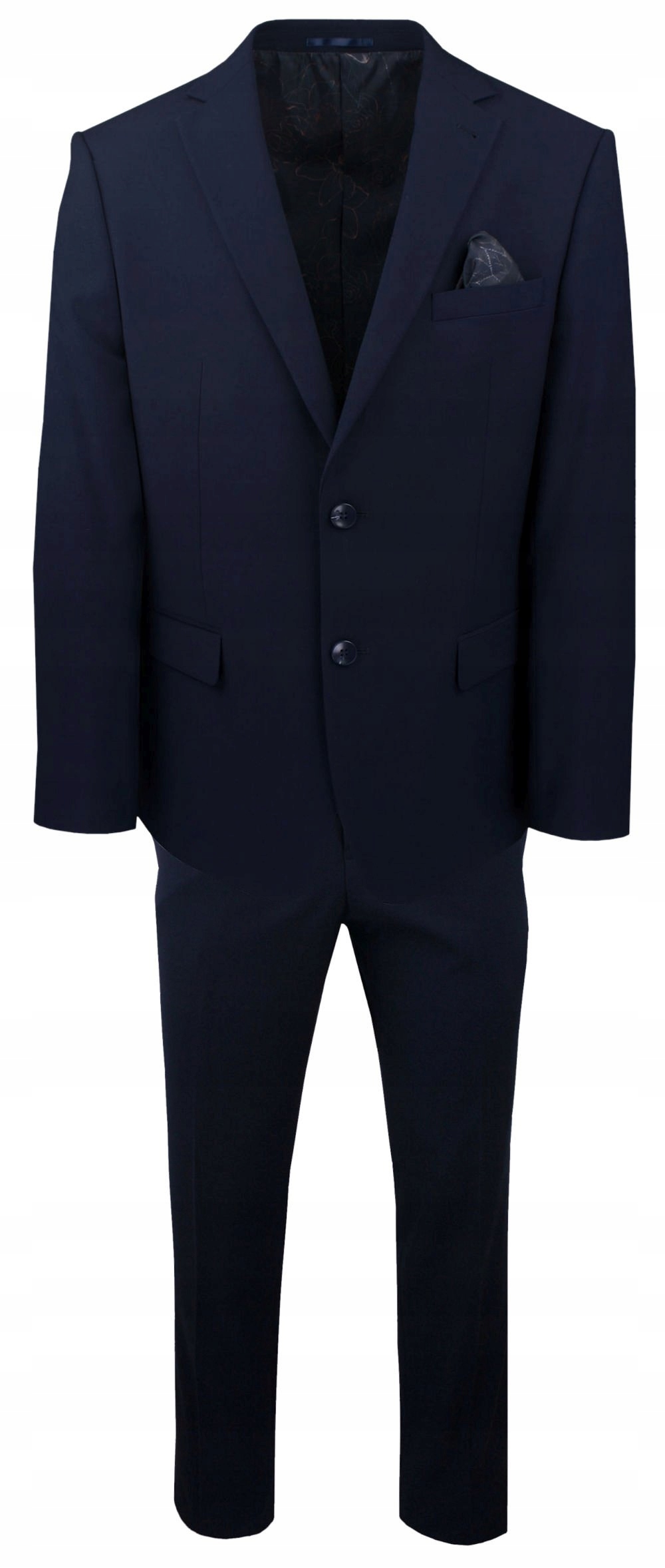 Pánský vypasovaný oblek Victorio tmavě modrý 176/116/102