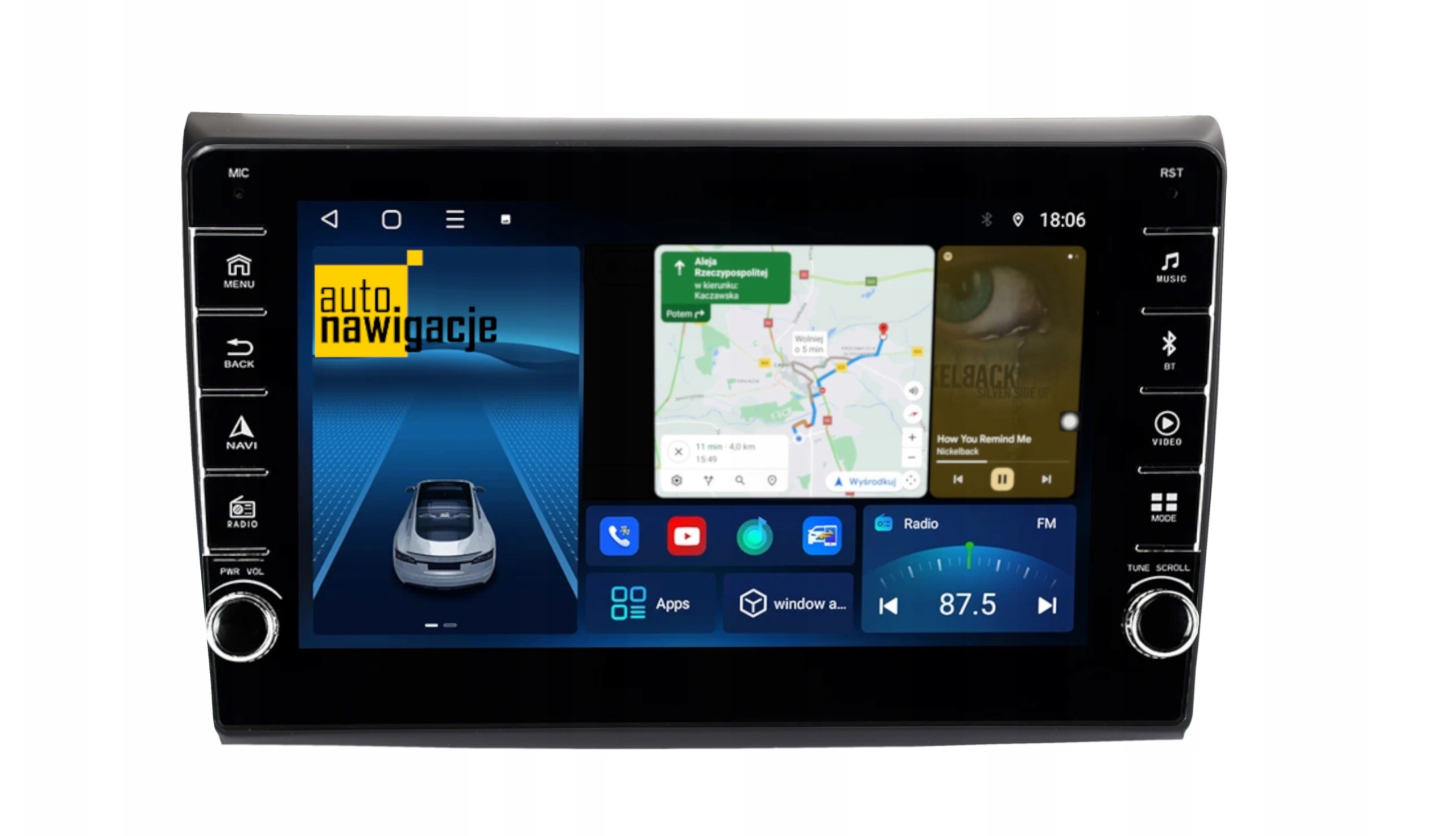 RADIO NAWIGACJA GPS TOYOTA VERSO 2010+ ANDROID