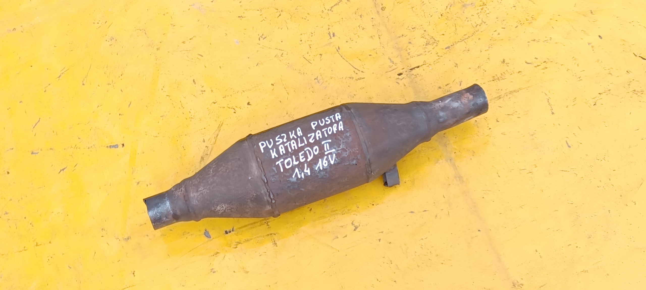 ПУСТАЯ БАНКА КАТАЛИЗАТОРА ТОЛЕДО II 1.4 B 16V