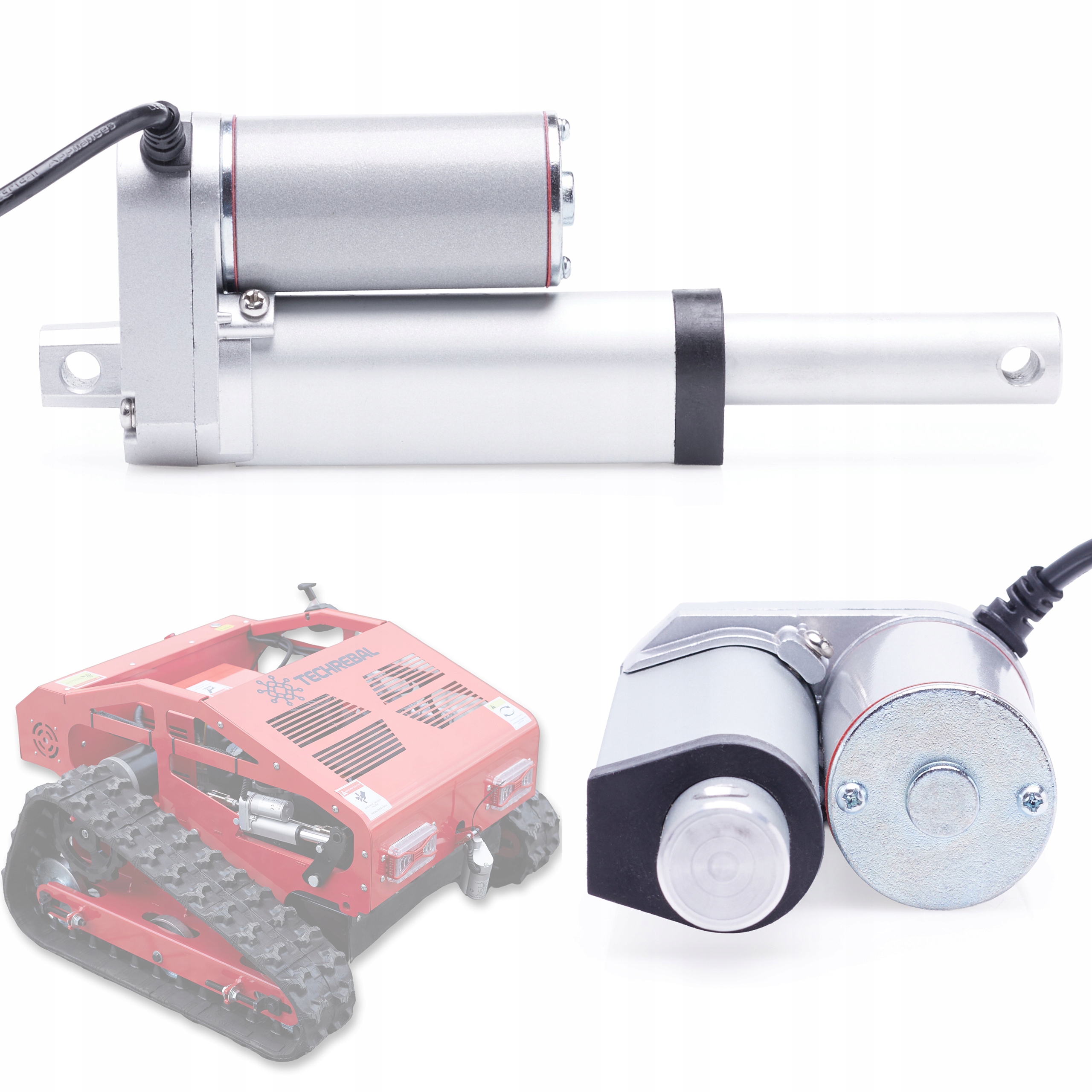 Elektrický Pohon 24V Pluhu Sekačky Neveprato Zvedák 5 CM Silný FI8