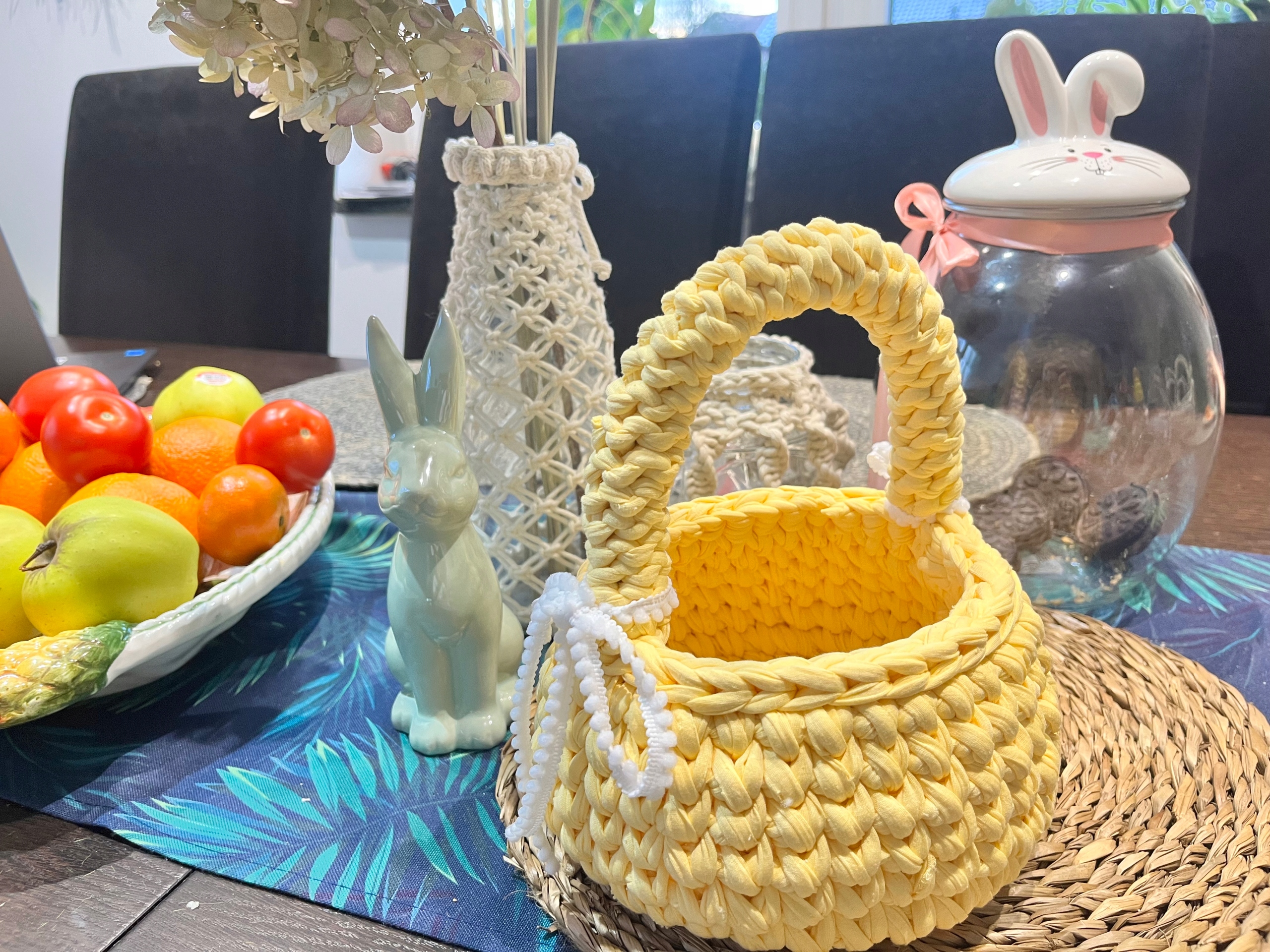 Košíček velikonoční košík háček